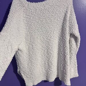 Miracle Cream Textured Women's Sweater